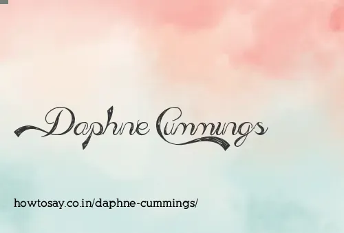 Daphne Cummings