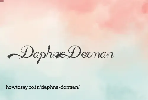Daphne Dorman