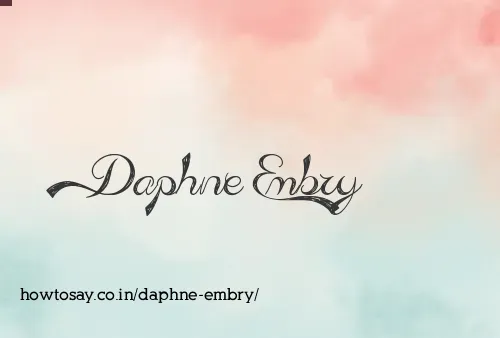 Daphne Embry