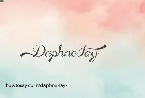 Daphne Fay