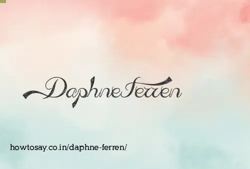 Daphne Ferren
