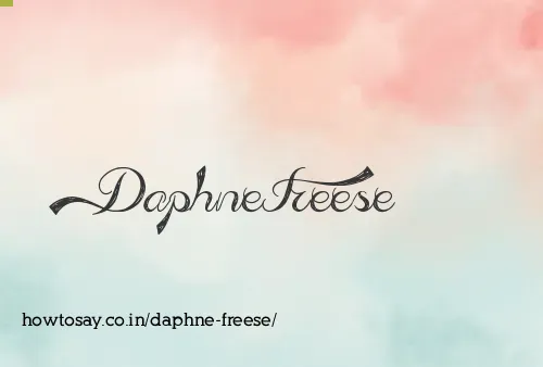 Daphne Freese