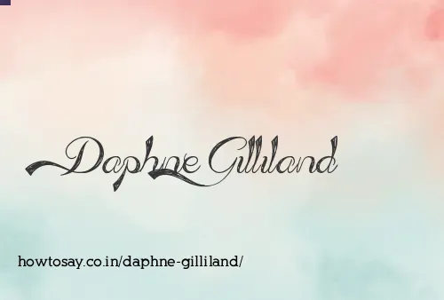 Daphne Gilliland