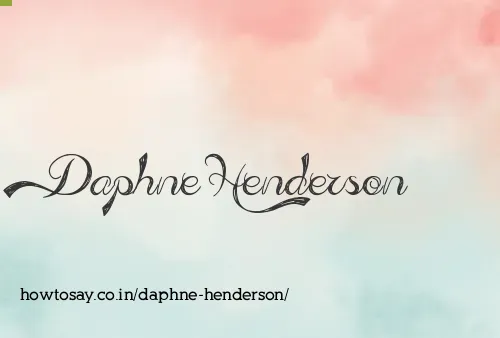 Daphne Henderson