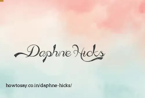 Daphne Hicks