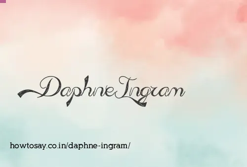 Daphne Ingram