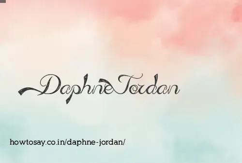 Daphne Jordan