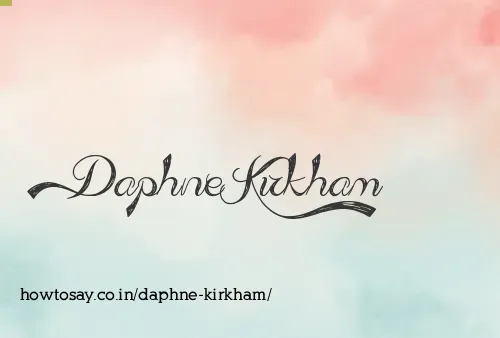 Daphne Kirkham
