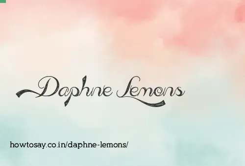 Daphne Lemons
