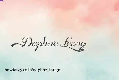 Daphne Leung