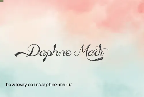 Daphne Marti
