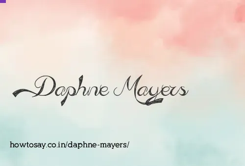 Daphne Mayers