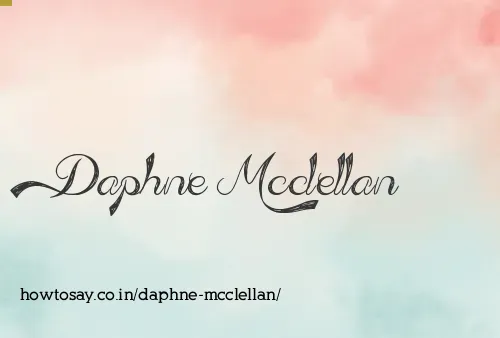 Daphne Mcclellan