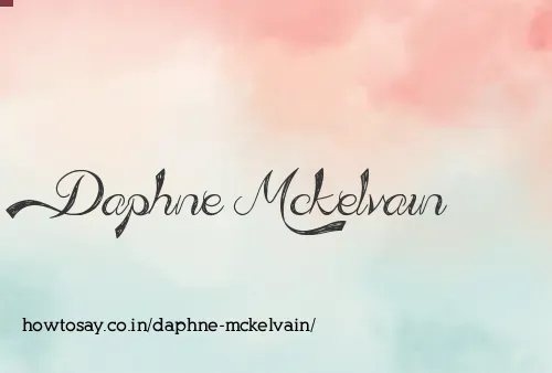 Daphne Mckelvain