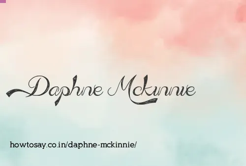 Daphne Mckinnie