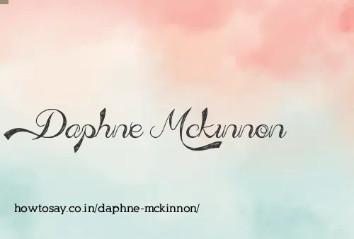 Daphne Mckinnon