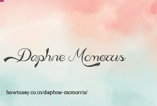 Daphne Mcmorris