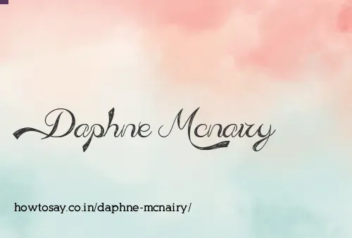 Daphne Mcnairy