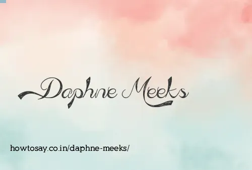 Daphne Meeks