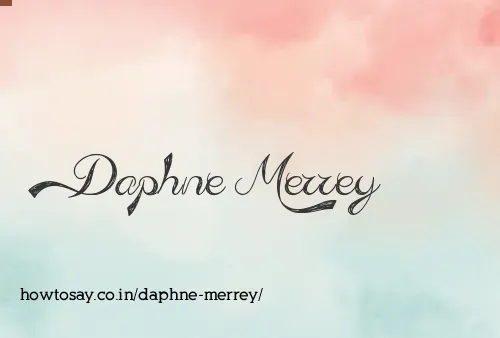 Daphne Merrey
