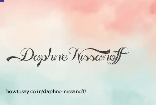 Daphne Nissanoff