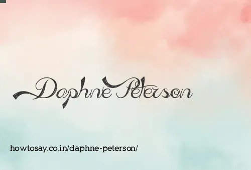 Daphne Peterson