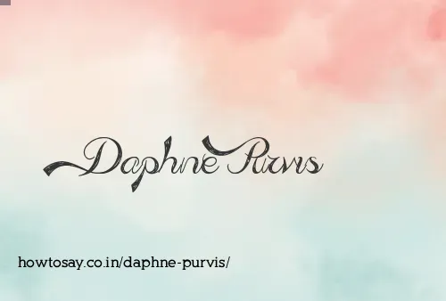 Daphne Purvis