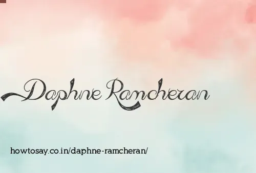 Daphne Ramcheran