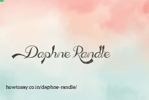 Daphne Randle