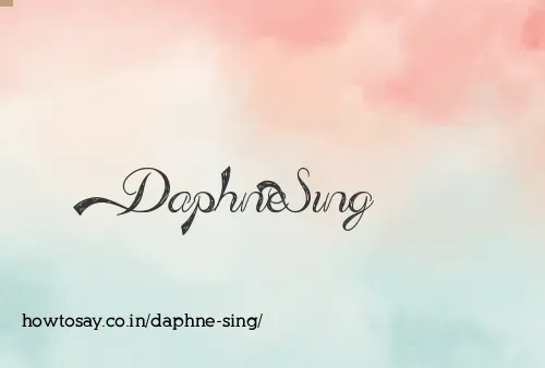 Daphne Sing