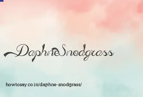 Daphne Snodgrass