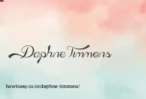 Daphne Timmons