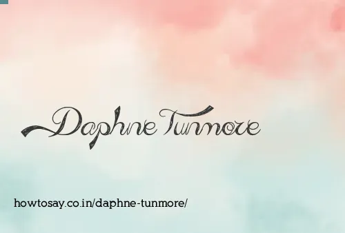Daphne Tunmore