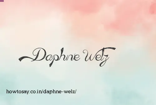 Daphne Welz