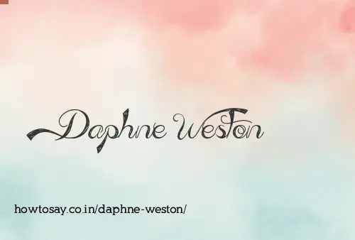 Daphne Weston
