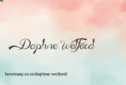 Daphne Wolford