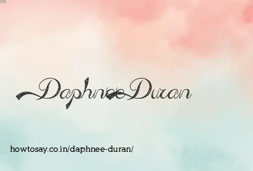 Daphnee Duran