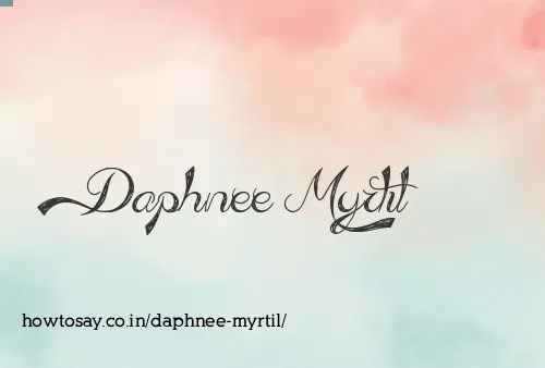 Daphnee Myrtil