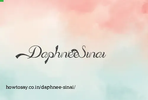 Daphnee Sinai