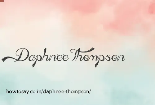 Daphnee Thompson