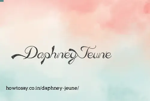 Daphney Jeune