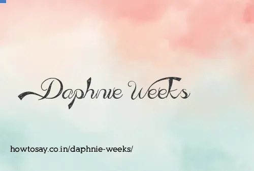 Daphnie Weeks