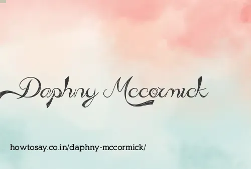 Daphny Mccormick