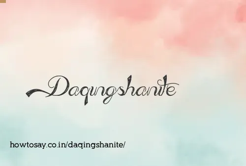 Daqingshanite