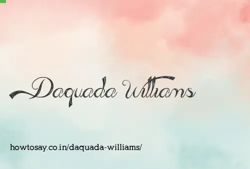 Daquada Williams