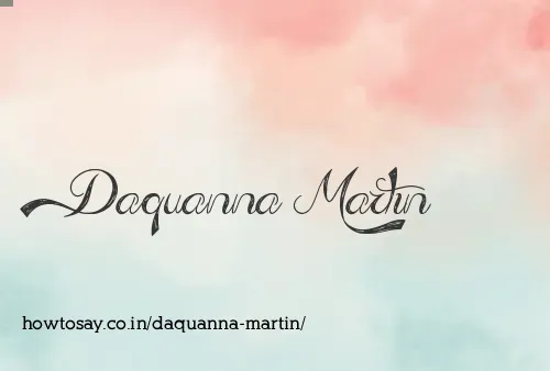 Daquanna Martin