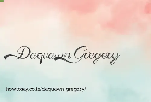 Daquawn Gregory
