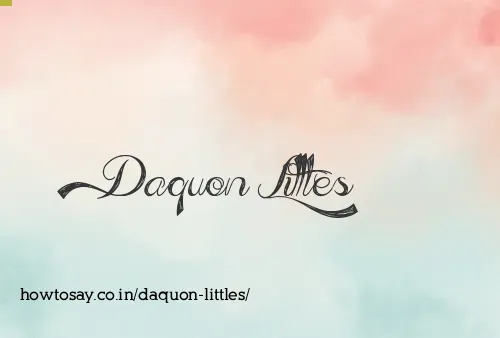 Daquon Littles