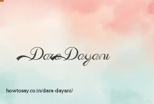 Dara Dayani