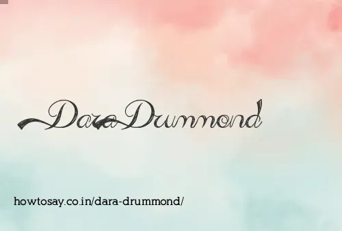 Dara Drummond